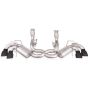 Stainless Works C8CBL-B 20-21 Chevrolet Corvette C8 6.2L Legend Cat-Back Exhaust w/ Matte Black Tips
