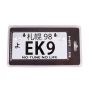 NRG Mini JDM Style Aluminum License Plate (Suction-Cup Fit/Universal) - EK9