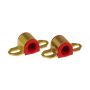 Prothane Universal Sway Bar Bushings - 23mm for A Bracket - Red