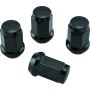 QuadBoss 608932 Lug Nuts 12x1.5 - 17mm-Od - Black - Box of 4
