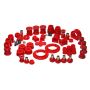 Energy Suspension 8.18114R 00-02 Toyota 4Runner 4WD Red Hyper-Flex Master Bushing Set