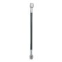 Fragola -3AN Ext Black Covered Assembly Straight x Straight 14in