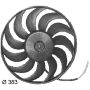 BEHR CFF 133 000S Engine Cooling Fan Assembly