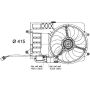 BEHR CFF 30 000S Engine Cooling Fan