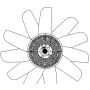 BEHR CFF 496 000P Engine Cooling Fan Clutch