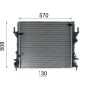 BEHR CR 1940 000P Radiator