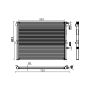 BEHR CR 2307 000P Radiator