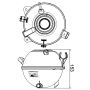 BEHR CRT 19 000S Engine Coolant Reservoir