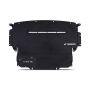 Mishimoto MMSD-Z-23WBK 2023+ Nissan Z Skid Plate Engine - Wrinkle Black