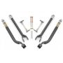 BMR Suspension RSK119H BMR 06-23 Dodge Charger Rear Suspension Kit For 15in Conversion Kit - Black Hammertone