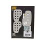 OMP RACING, INC. OMPOA0-1030 3 Pedal Set Smooth Aluminium
