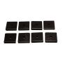Energy Suspension 9.9534G Square Pad Set 2-1/16in Length x 2-1/16in Width x 3/8in Hole ID x 3/8in H-Black