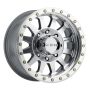 Method Wheels MR30478580300 Method MR304 Double Standard 17x8.5 0mm Offset 8x6.5 130.81mm CB Machined/Clear Coat Wheel