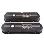 EDELBROCK EDE41653 Valve Cover Kit Race Series SBF Tall Black