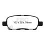 EBC 03-05 Infiniti FX35 3.5 Ultimax2 Rear Brake Pads