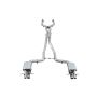 AWE Tuning 3025-31034 Mercedes-Benz W205 AMG C63/S Sedan SwitchPath Exhaust System - for Non-DPE Cars