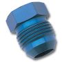 Russell Performance -8 AN Flare Plug (Blue)
