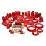 Energy Suspension 94-95 Ford Mustang Red Hyper-flex Master Bushing Set w/ V-8