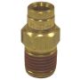 Firestone 3046 Male Connector 1/4in. NPT To 1/4in. PTC Straight Brass Air Fitting - 25 Pack (WR17603046)