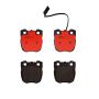 Brembo P44004N Premium NAO Ceramic OE Equivalent Pad