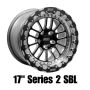 Belak Wheels 17045114S22BS-1PC Belak 17x4.5 / 2.25 BS / 5x114.3 BP / Series 2 Wheel - Monoblock (Req Spacer/Extended Studs)