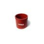 Torque Solution Straight Silicone Coupler: 3in Red Universal