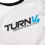 Turn 14 Distribution C9900 Baby Bib - White