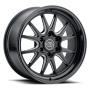 Method Wheels MR80229016500 Method Raised MR802 20x9 / 6x135 BP / 0mm Offset / 87mm Bore - Double Black Milled Wheel