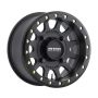 Method Wheels MR40147047543B Method MR401 UTV Beadlock 14x7 / 4+3/13mm Offset / 4x136 / 106mm CB Matte Black Wheel