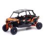 New Ray Toys 57843A Polaris RZR XP 4 Turbo EPS (Spectra Orange)/ Scale - 1:18