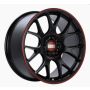 BBS CH-R Nurburgring Edition 19x9.5 5x120 ET35 PFS Black/Red Wheel - 82mm PFS/Clip Required