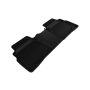 3D MAXpider 2011-2014 Hyundai Sonata/2015 Sonata Hybrid Kagu 2nd Row Floormats - Black
