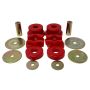 Energy Suspension 16.1114R 97-01 Honda CR-V (Auto Trans Only) 4WD Diff Mount Set - Red