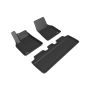 3D MAXpider 21-22 Tesla Model Y 1st & 2nd Row Floormats - Black