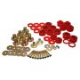 ENERGY SUSPENSION ENE3-4170R Body Mount Set With Hard ware
