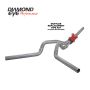 Diamond Eye Performance K4236A-RP Diamond Eye KIT 4in CB MFLR RPLCMENT PIPE DUAL AL: 2004.5-2007.5 DODGE CUMMINS 600