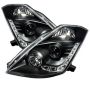 SPYDER 5032225 Projector Headlights - DRL - Black