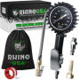 Rhino USA RGAUGE-0100 100 Psi Analog Tire Inflator Gauge