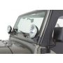 Rampage 1997-2006 Jeep Wrangler(TJ) Windshield Hinge Light Bracket - Black