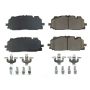 PowerStop 17-1894 PowerStop - Z17 Low-Dust Ceramic Brake Pads with Hardware