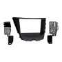 Metra 95-7350B Custom Fit Mounting Kit Double DIN Radio Provision Incl.: Radio Trim Panel/Brackets Custom Fit Mounting Kit