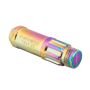 NRG 700 Series M12 X 1.5 Steel Lug Nut w/Dust Cap Cover Set 21 Pc w/Locks & Lock Socket - Neochrome