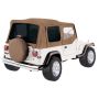 Rampage 1988-1995 Jeep Wrangler(YJ) OEM Replacement Top - Spice Denim