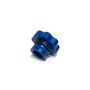 Fleece Performance 01-16 GM 2500/3500 Duramax Billet Oil Cap Cover - Blue