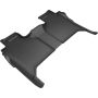 3D MAXpider 2019-2020 GMC/Chevrolet Sierra 1500/Silverado 1500 Kagu 2nd Row Floormats - Black