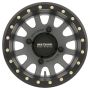 Method Wheels MR40157047843B Method MR401 UTV Beadlock 15x7 / 4+3/13mm Offset / 4x136 / 106mm CB Titanium Wheel- Matte Black Ring