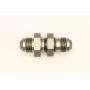DeatschWerks 8AN Male Flare To 8AN Male Flare Bulkhead Adapter (Incl. Nut)