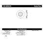 StopTech 08-13 Infiniti G37 Cryo Sportstop Drilled Right Front Rotor