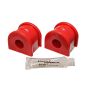 Energy Suspension 97-04 Chevy Corvette Red 19mm Rear Sway Bar Bushing Set - Reuse OE Brackets