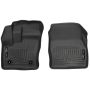 Husky Liners 2014-2015 Ford Transit Connect WeatherBeater Front Black Floor Liners